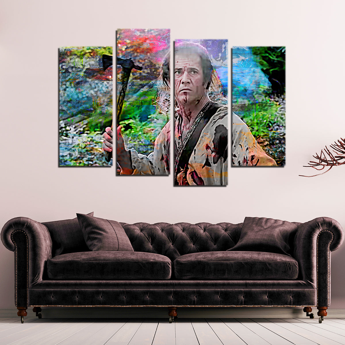 The Patriot Wall Art - High - Quality Sustainable Wood Canvas Print