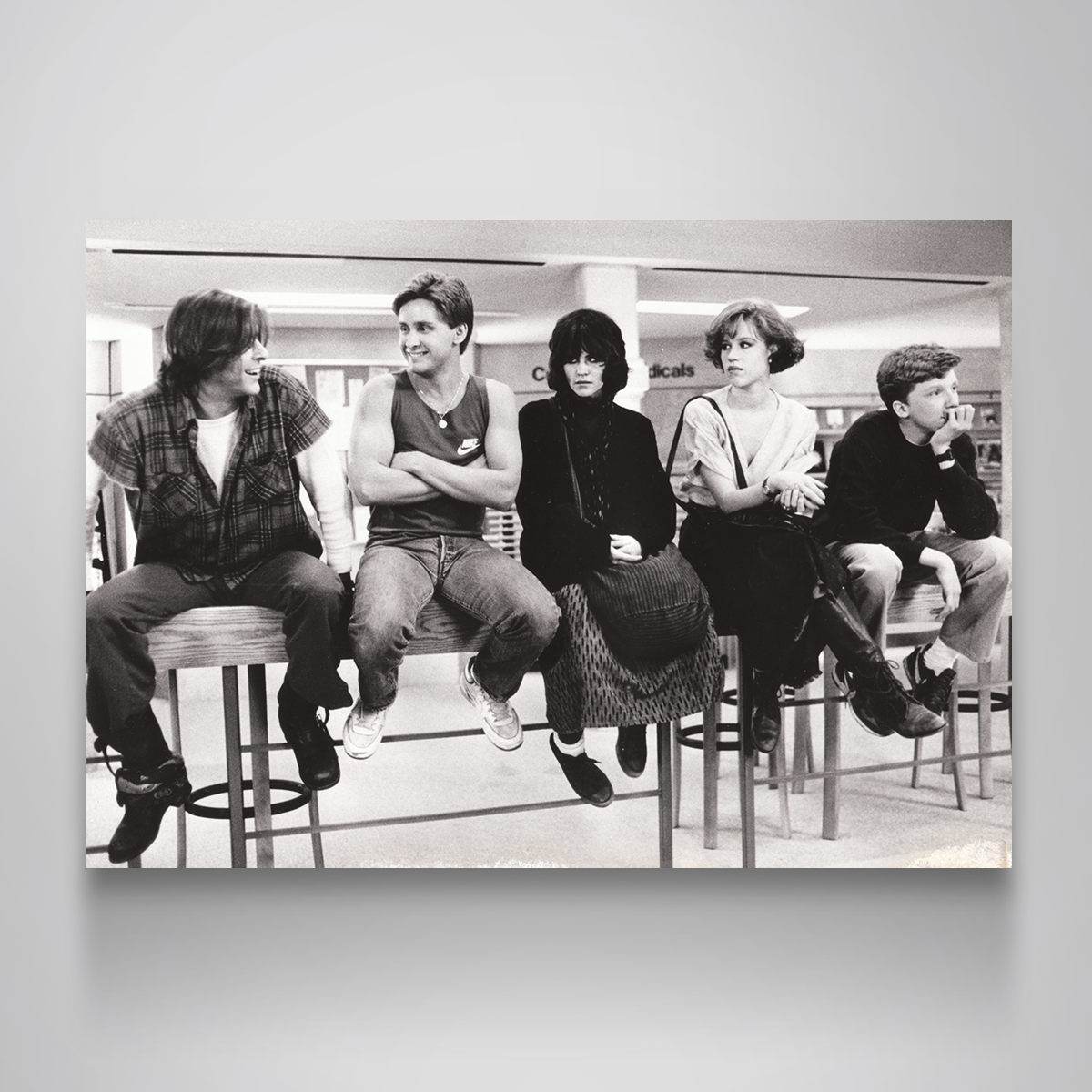 Exquisite Breakfast Club Wall Art for Home Decor