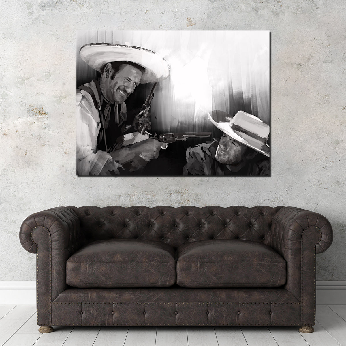 Authentic Cowboys Wall Art by Andy Brackpool