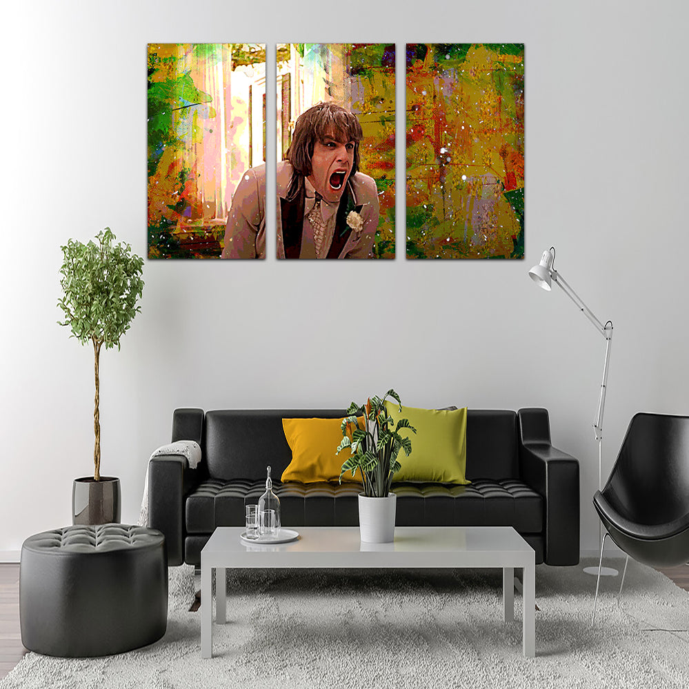 There's Something About Mary - Iconic Zipper Scene Wall Art for Movie Lovers