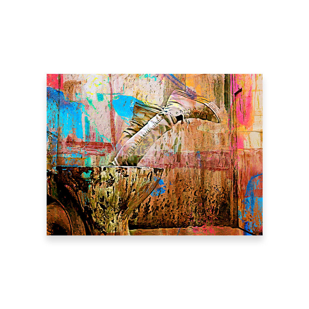 Unique Trainspotting Potty Wall Art for Stunning Home Decor