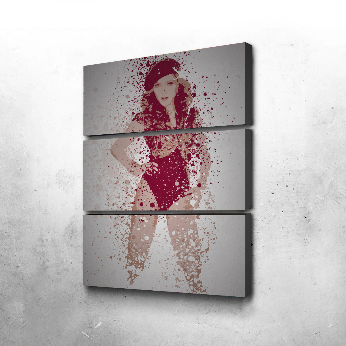 Stunning Material Girl Wall Art by TM Creative Design