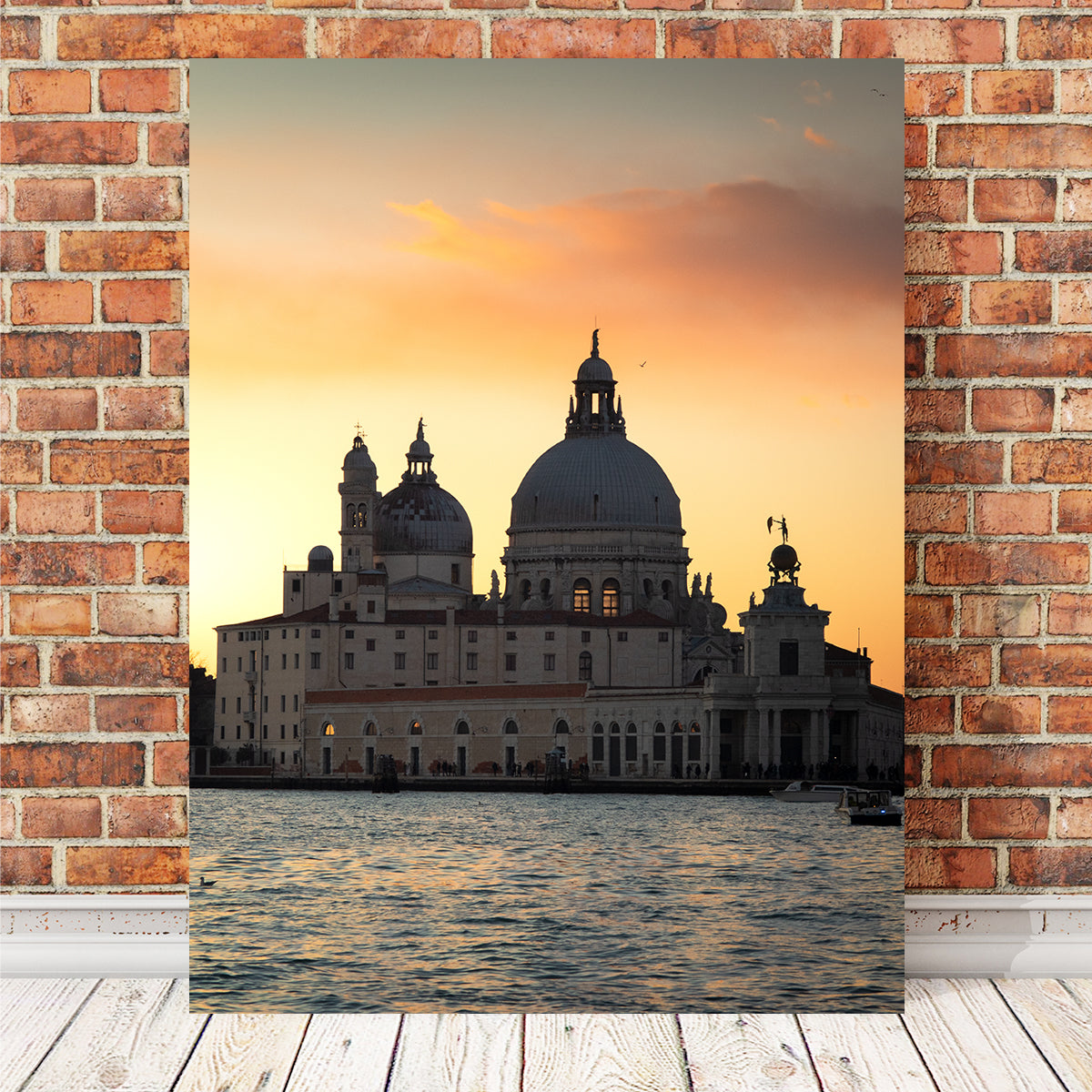 Stunning Venice Sunset Wall Art by Enzo Romano