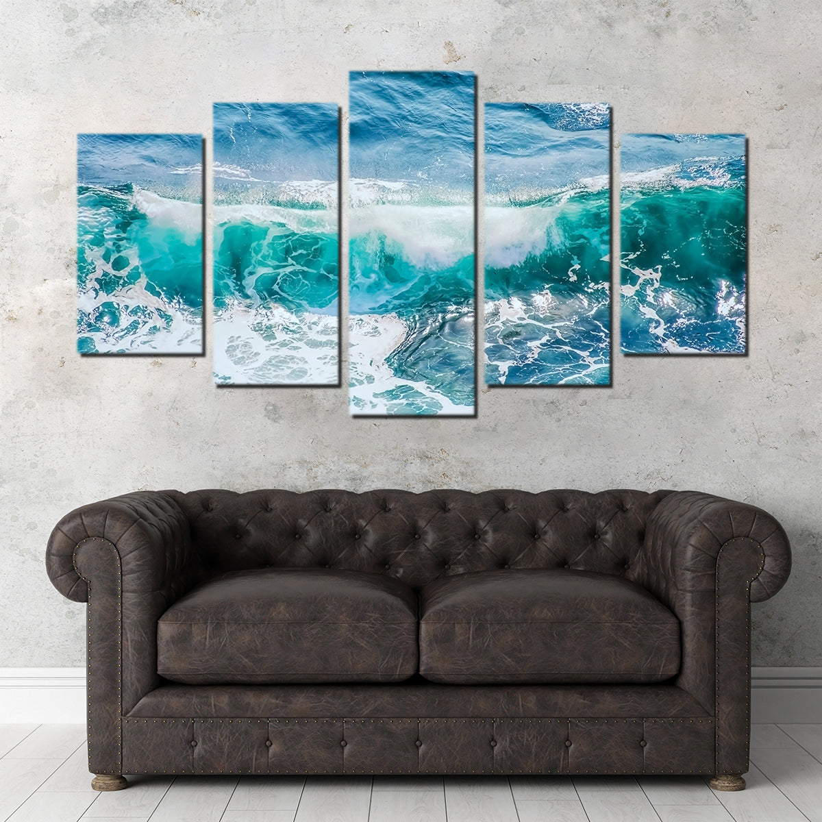 The Stunning Wave Wall Art by Manjik Pictures