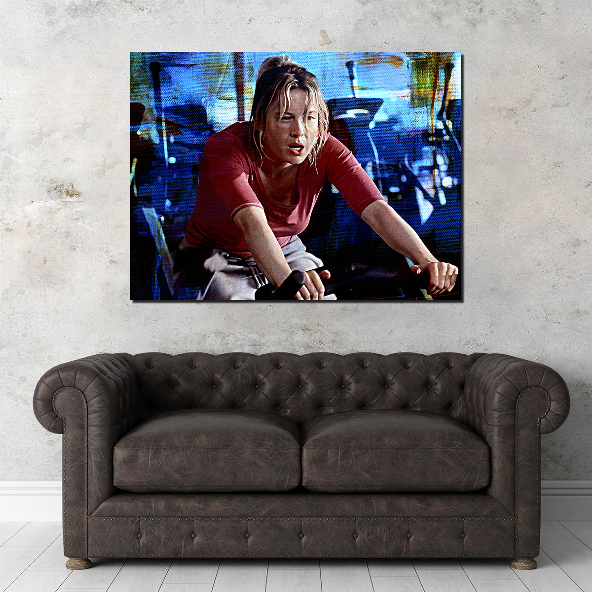 Bridget Jones Workout Inspiring Wall Art for Fitness Enthusiasts