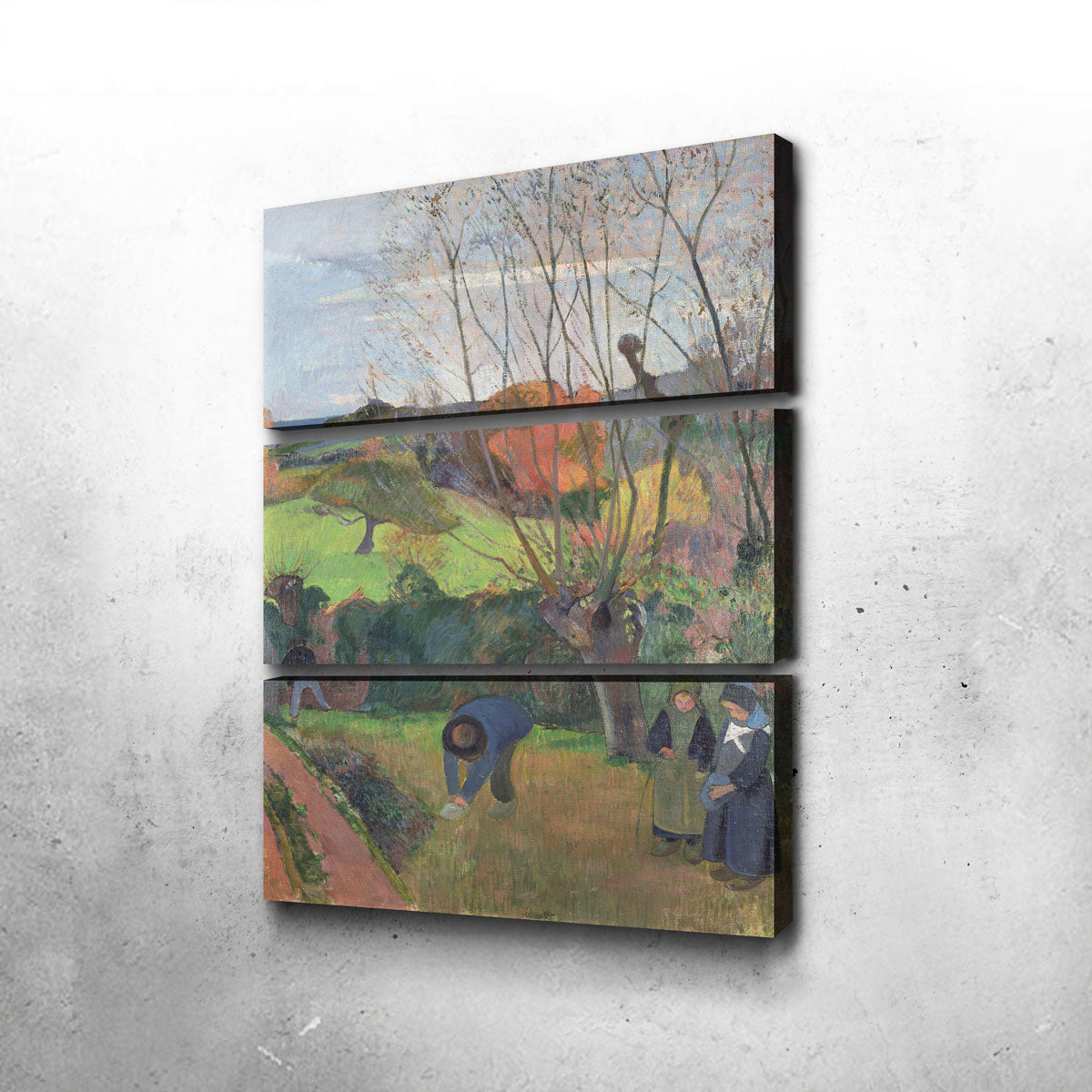 Exquisite Tahitian Landscape Wall Art by Paul Gauguin