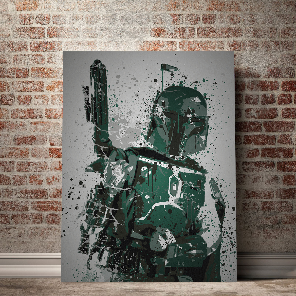 Exclusive Bounty Hunter Wall Art by TM Creative Design