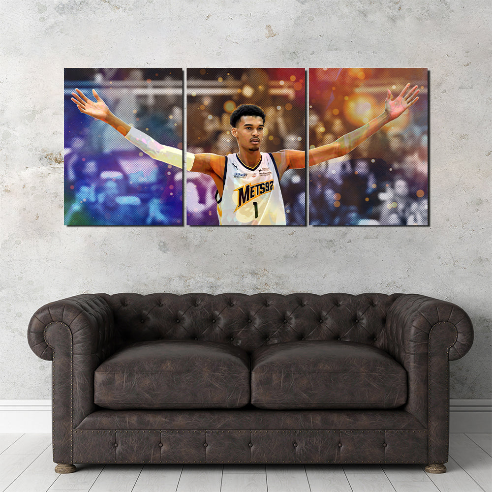 Victor Wembanyama Premium Wall Art for Home Decor