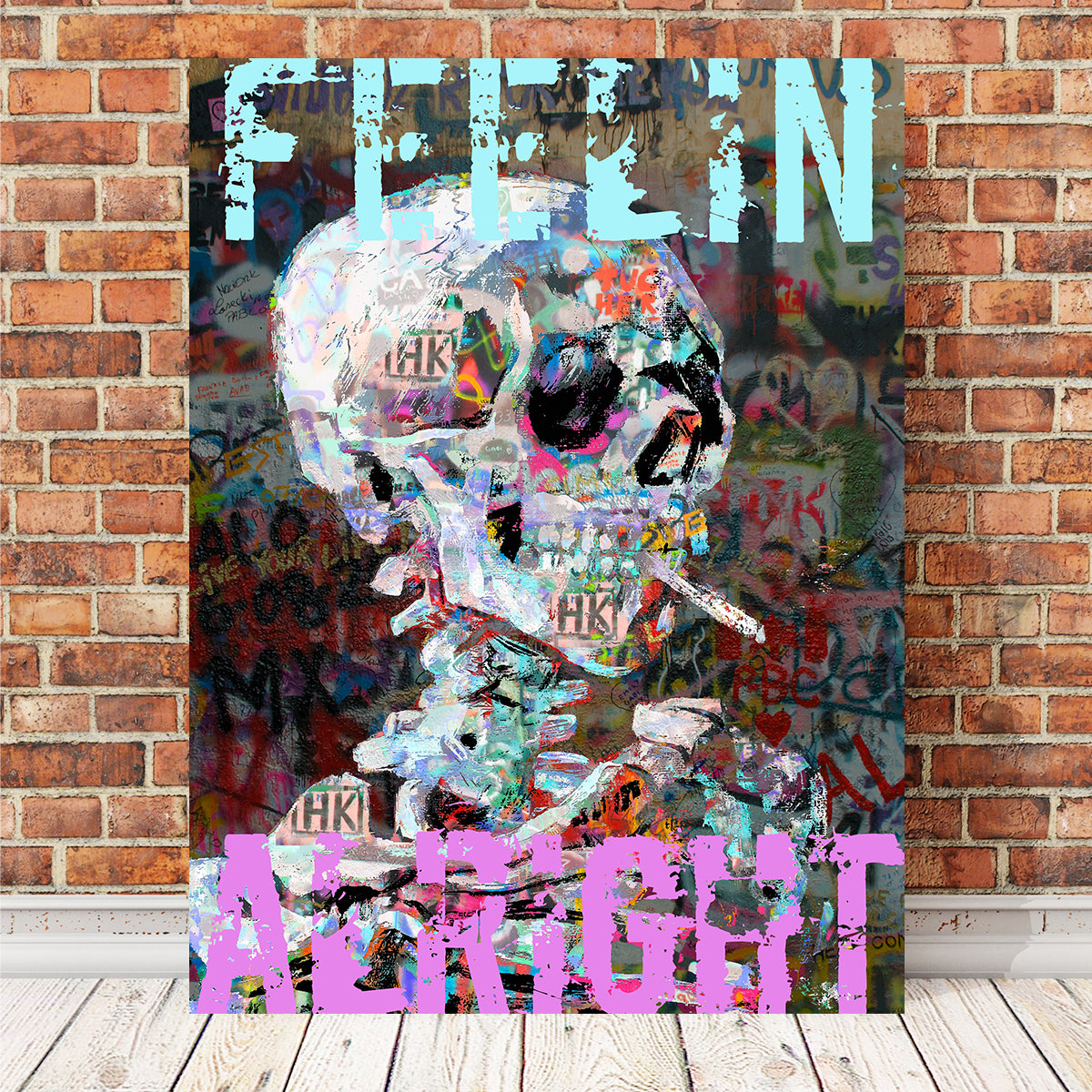 Feelin Alright Stunning Wall Art by Stephen Chambers
