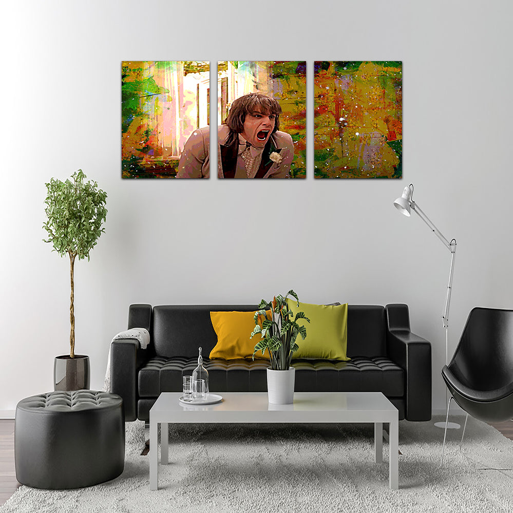 There's Something About Mary - Iconic Zipper Scene Wall Art for Movie Lovers