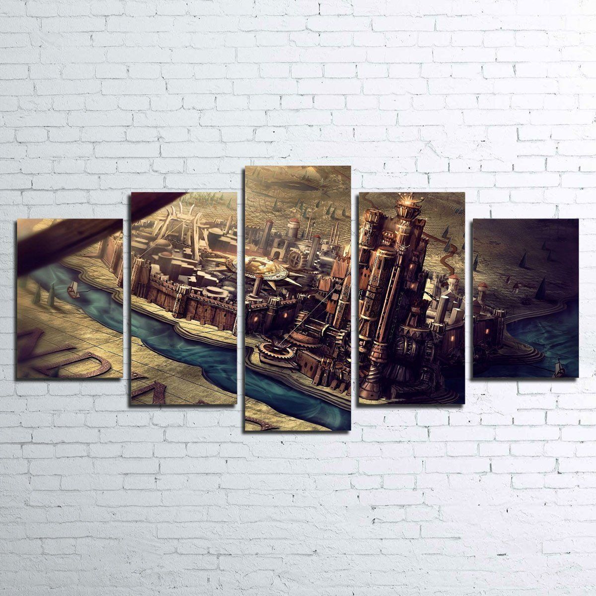 Stunning Westeros 5 Piece Wall Art Set for Home Decor