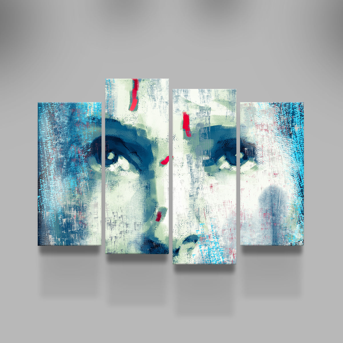 Stunning Brides Eyes Wall Art by Andy Brackpool
