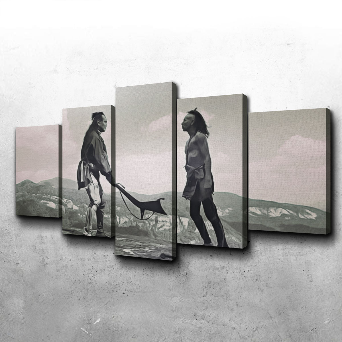 Exquisite Last of the Mohicans Wall Art for Home Decor