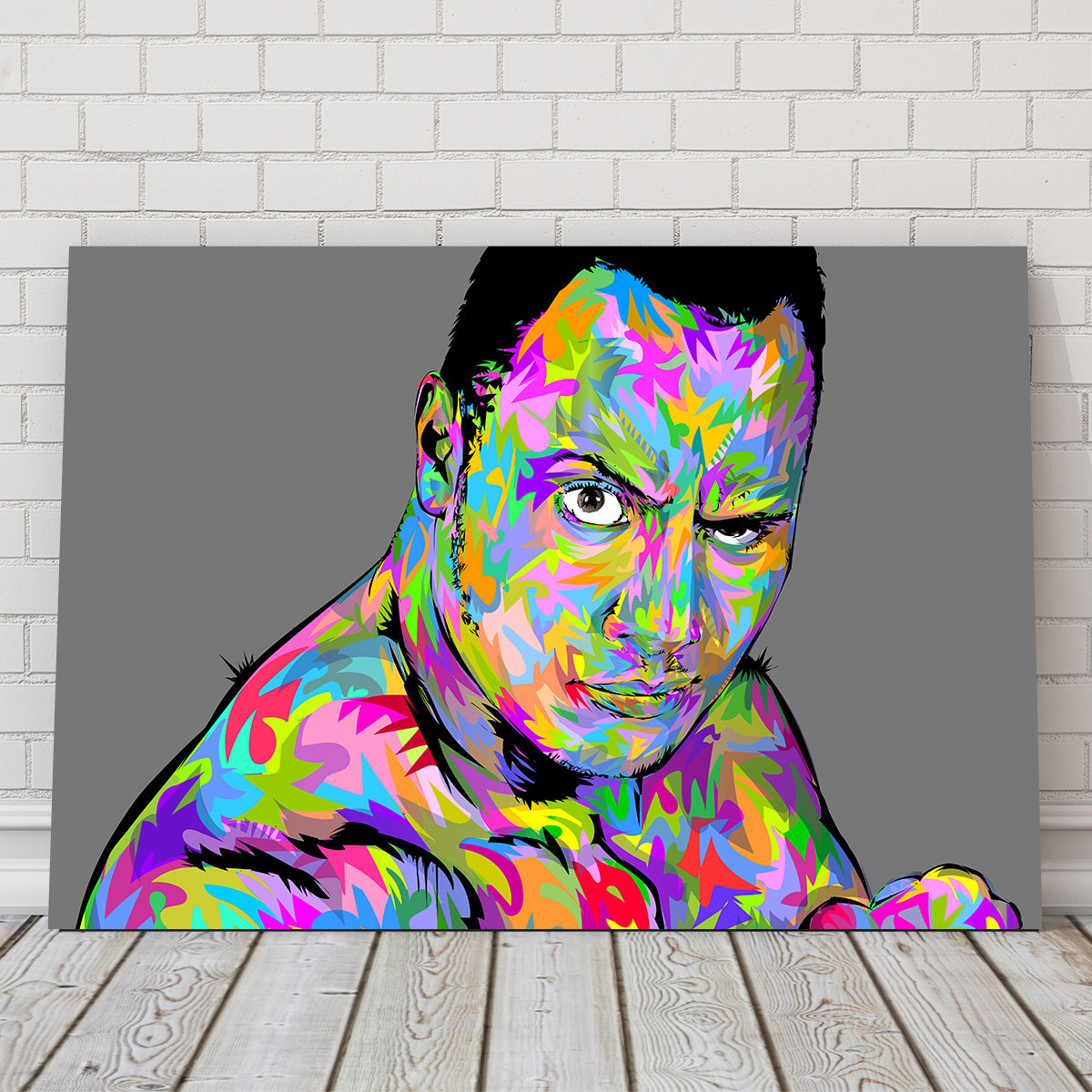 Stunning The Rock Wall Art for Home Decor