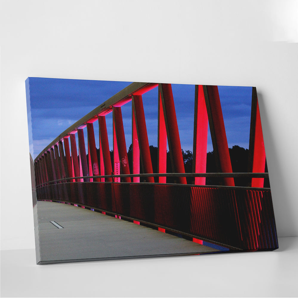 Stunning Two Rivers Park Bridge Wall Art for Your Home Decor