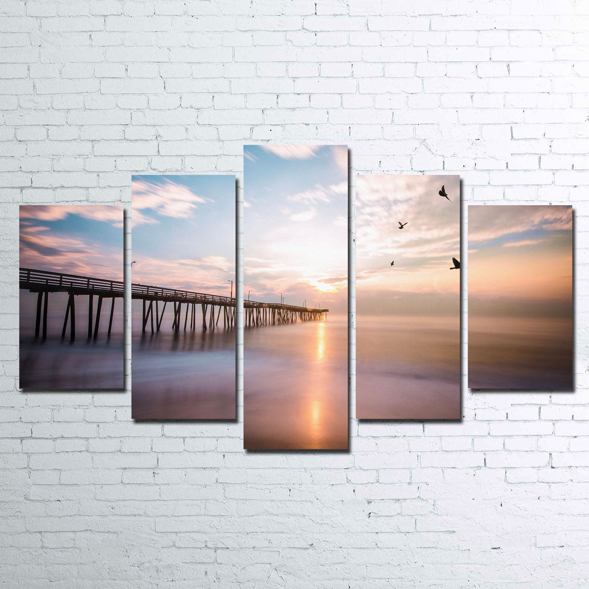 Stunning VA Beach Sunrise Wall Art by Lucas Moore