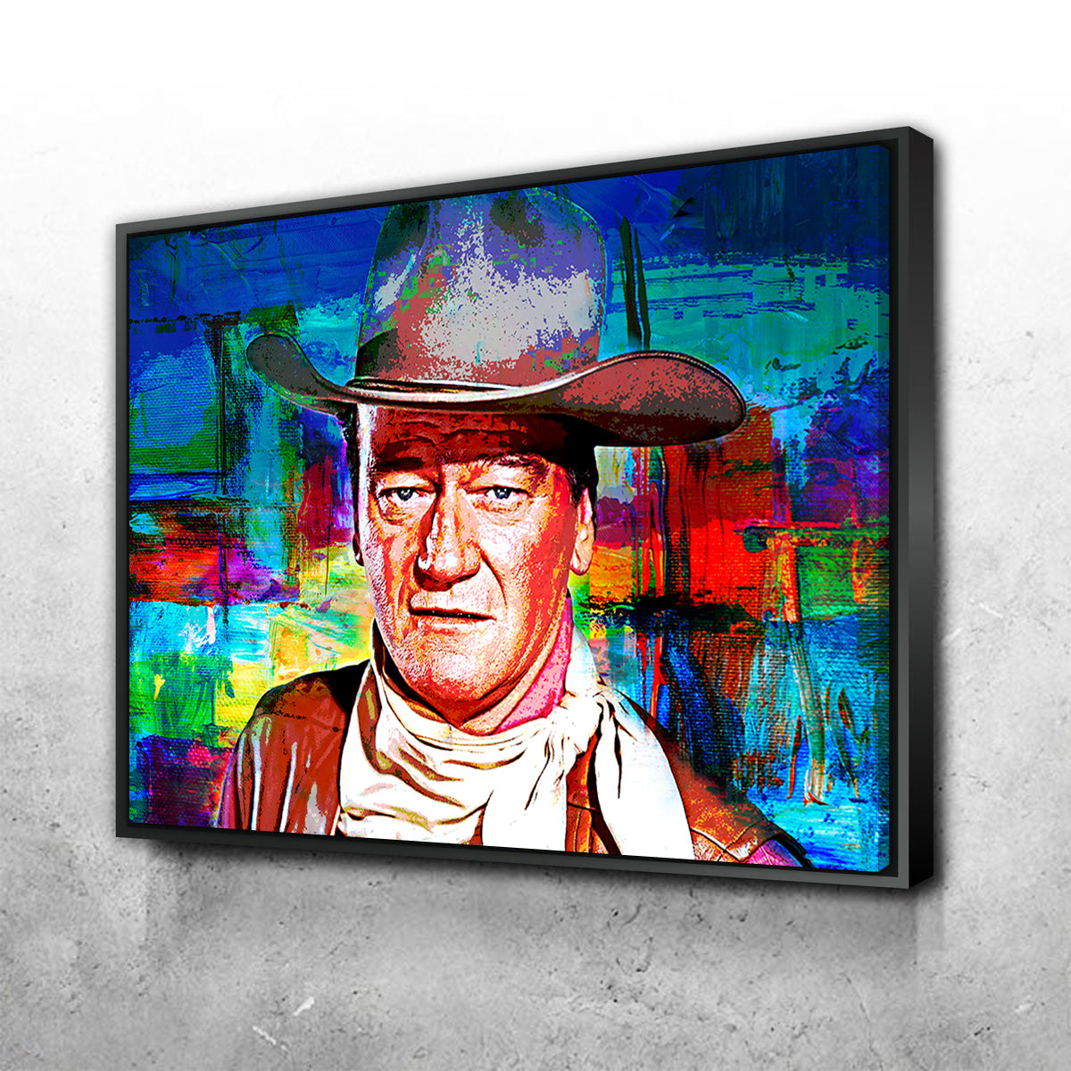 Authentic John Wayne Wall Art: Museum-Quality Decor