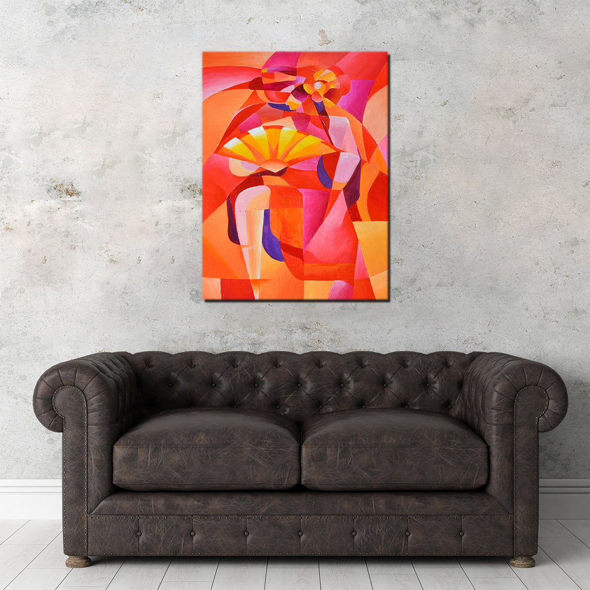 Stunning Cubism Dancer Wall Art for Modern Decor
