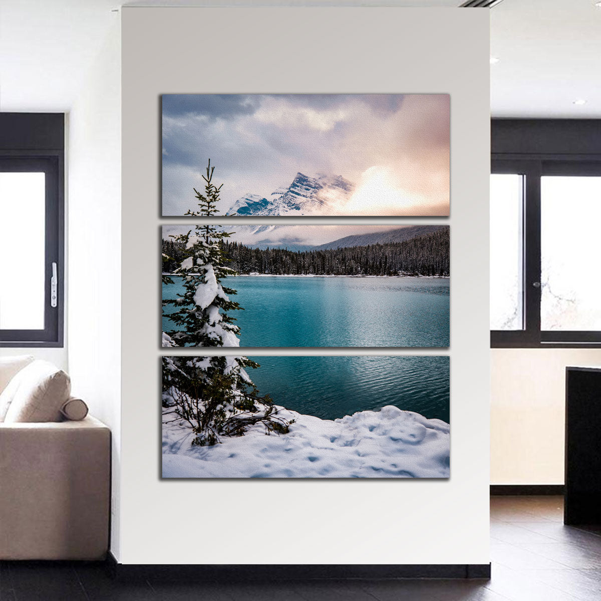 Enchanting Winter Wonderland Wall Art by Lucas Moore