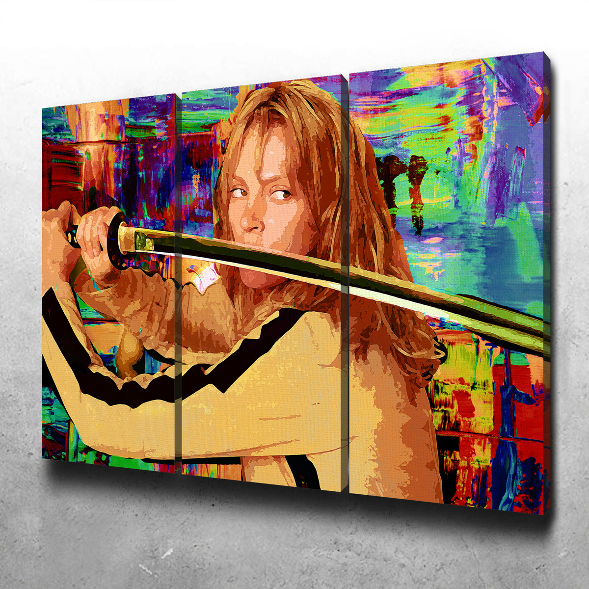 Kill Bill Inspired Wall Art - Stunning Museum-Quality Canvas