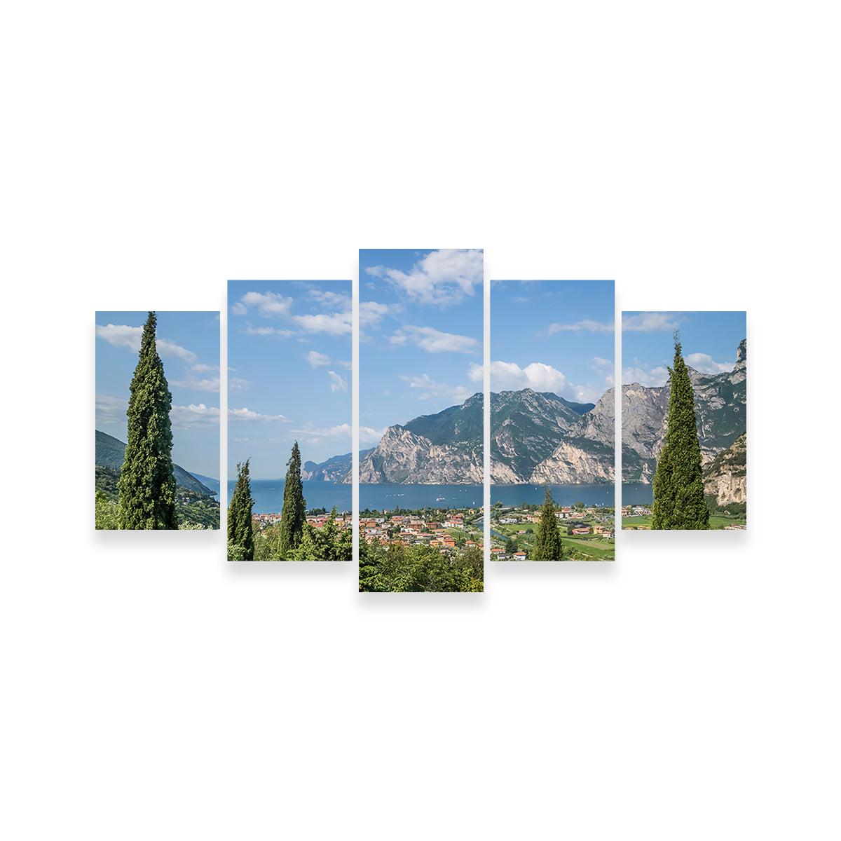 Stunning View of Lake Garda Wall Art by Melanie Viola