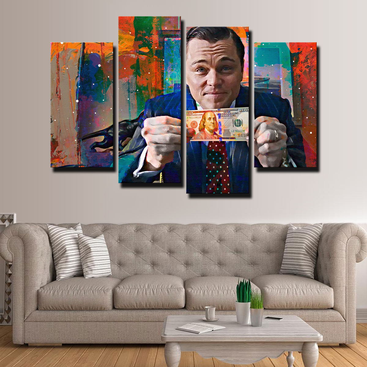 The Wolf of Wall Street Stunning Wall Art for Home Decor