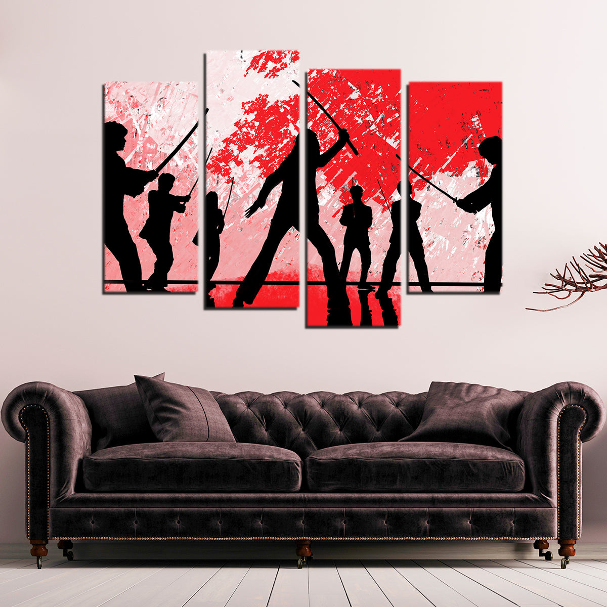 Stunning Bride vs Crazy 88 Wall Art by Andy Brackpool