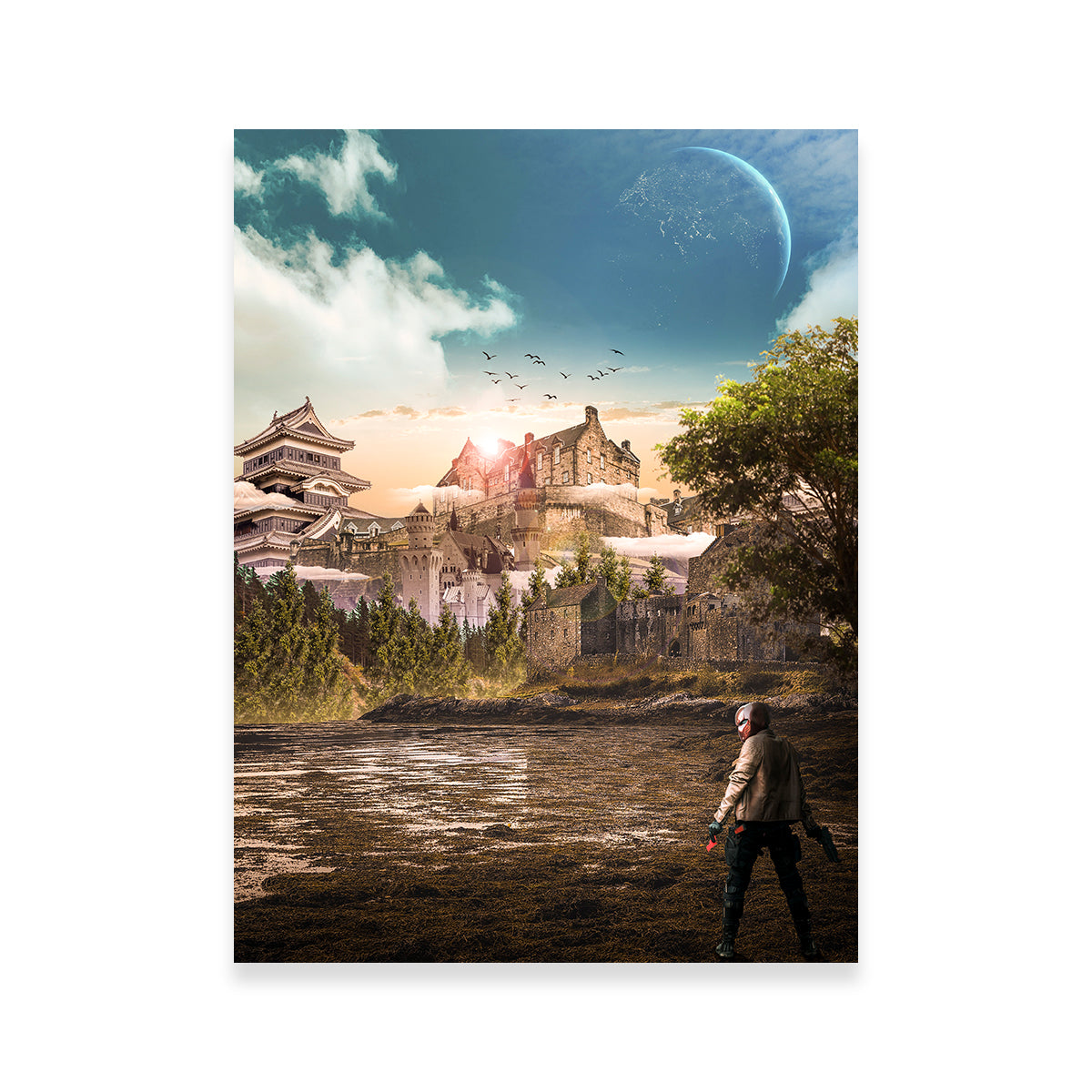 Unique Espionage-themed Wall Art by INDOARC