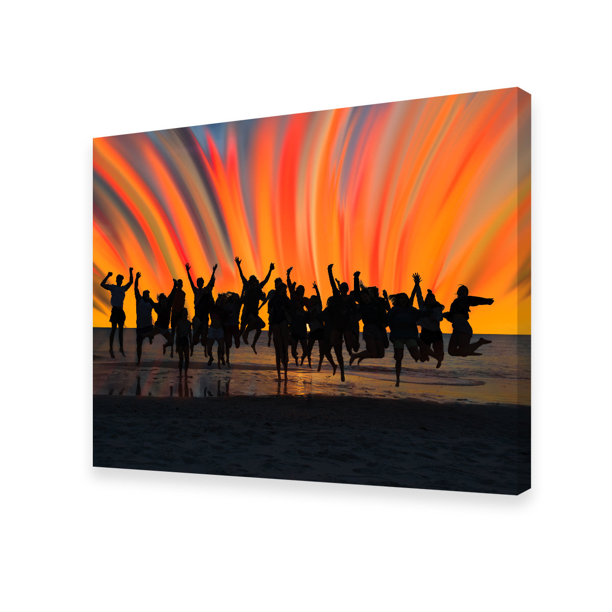 Eye-Catching 'When I Say Jump' Wall Art by Eileen Rollin