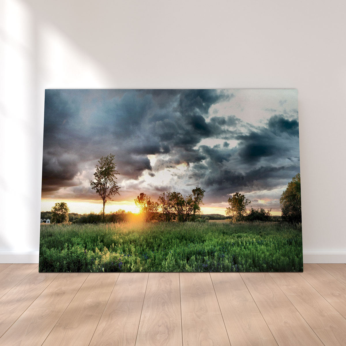 Exquisite Field & Sunset Wall Art for Stunning Home Decor