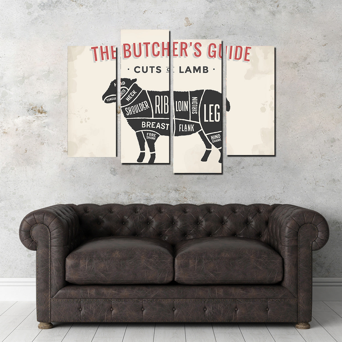 Exquisite Cuts of Lamb Wall Art for Stunning Home Decor