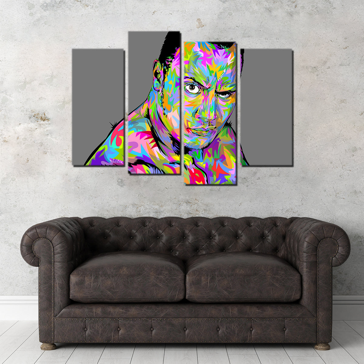 Stunning The Rock Wall Art for Home Decor