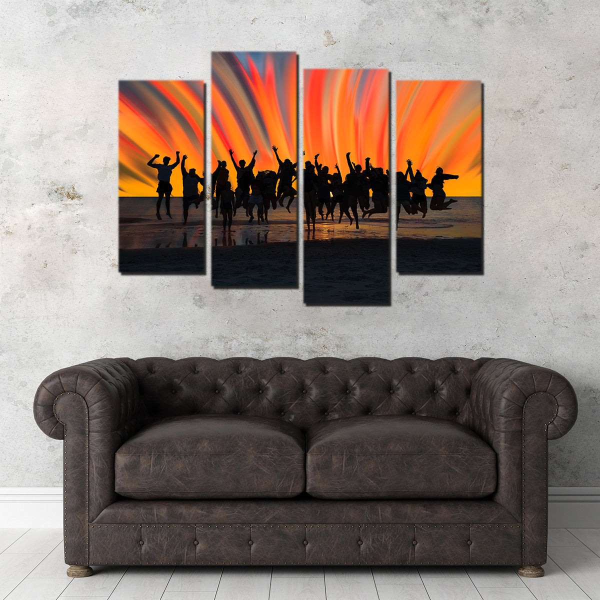 Eye-Catching 'When I Say Jump' Wall Art by Eileen Rollin
