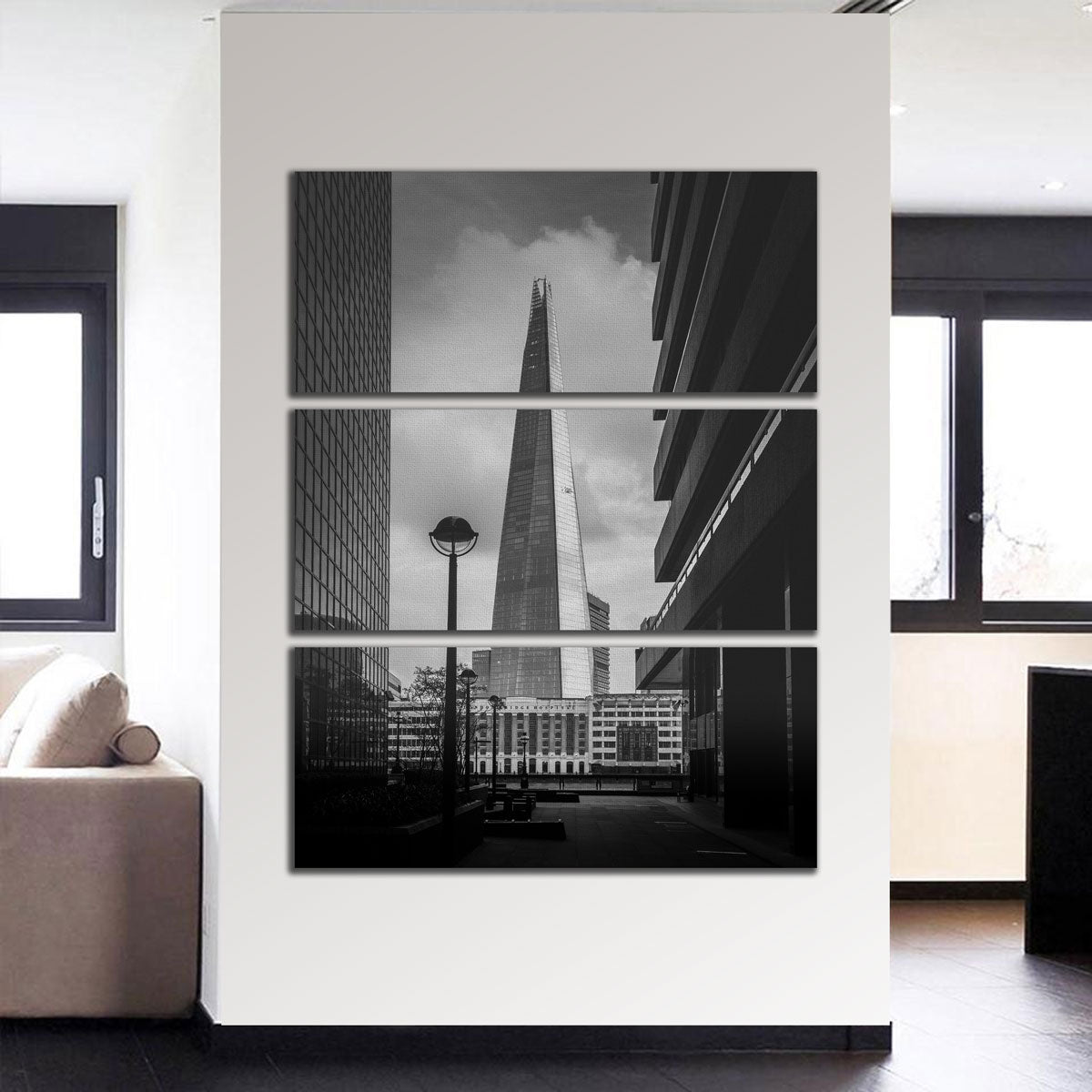 Exquisite The Shard Wall Art by Mike Cotton