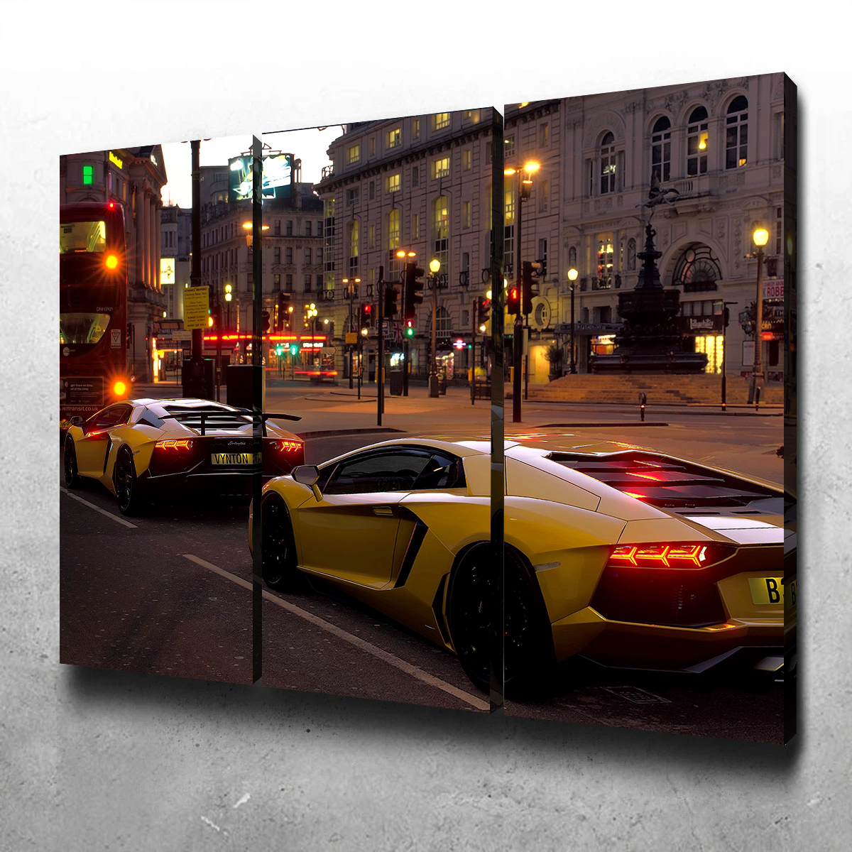 Stunning Traffic Jam Wall Art by Vynton