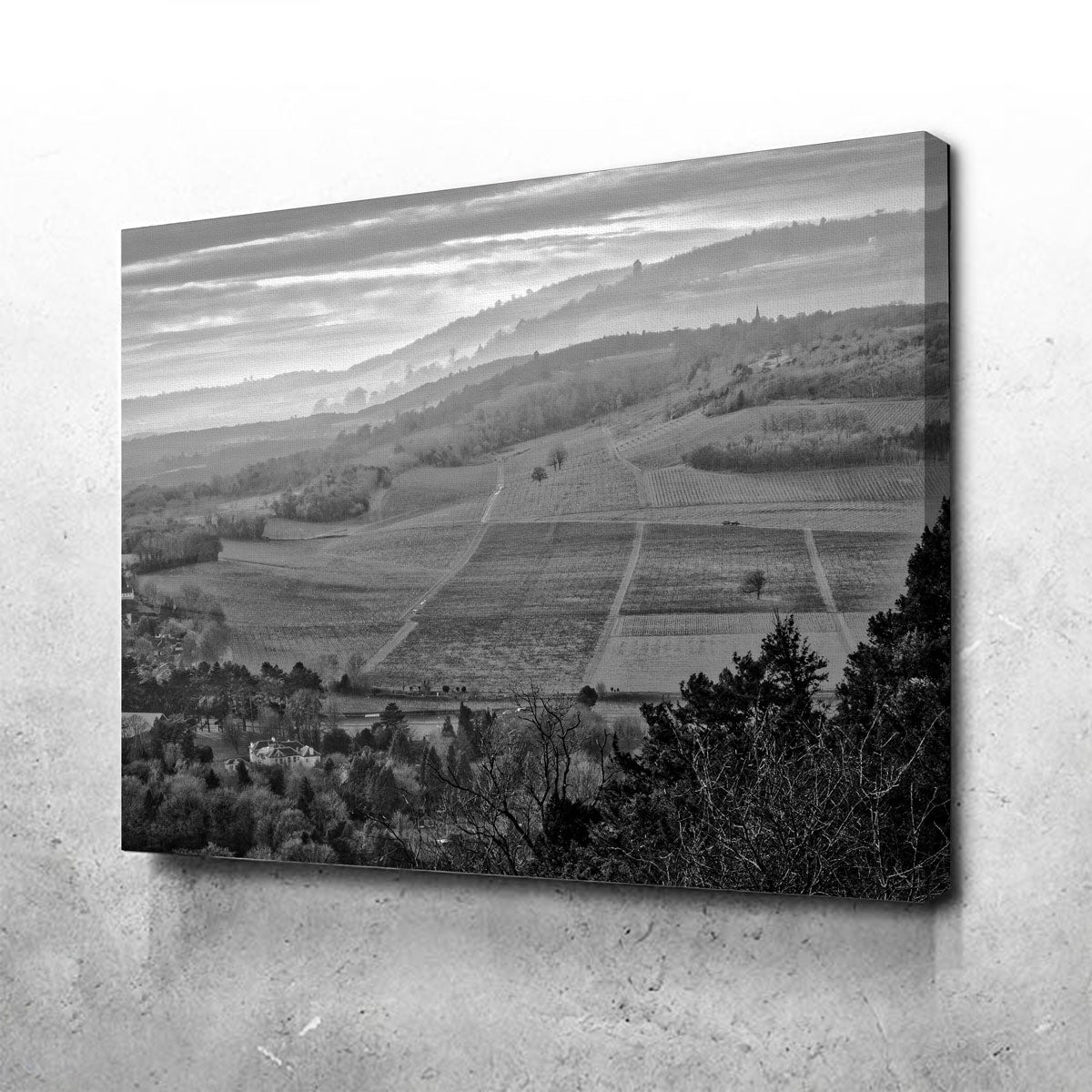 Stunning Moody Hills Wall Art by Mike Cotton