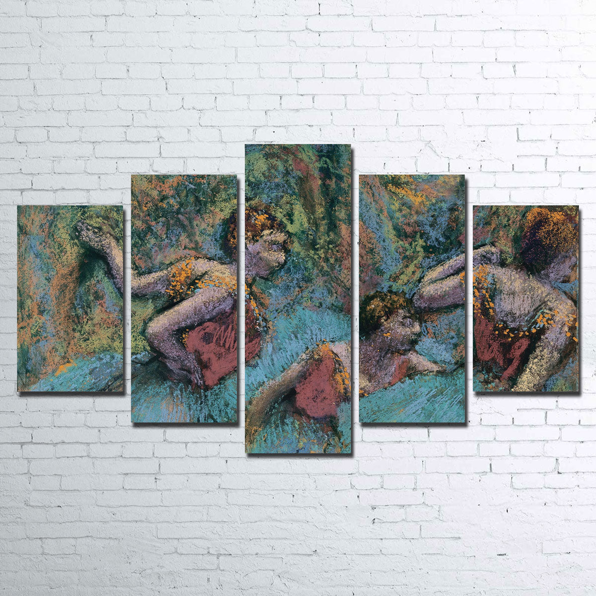 Edgar Degas' Three Dancers Exquisite Wall Art