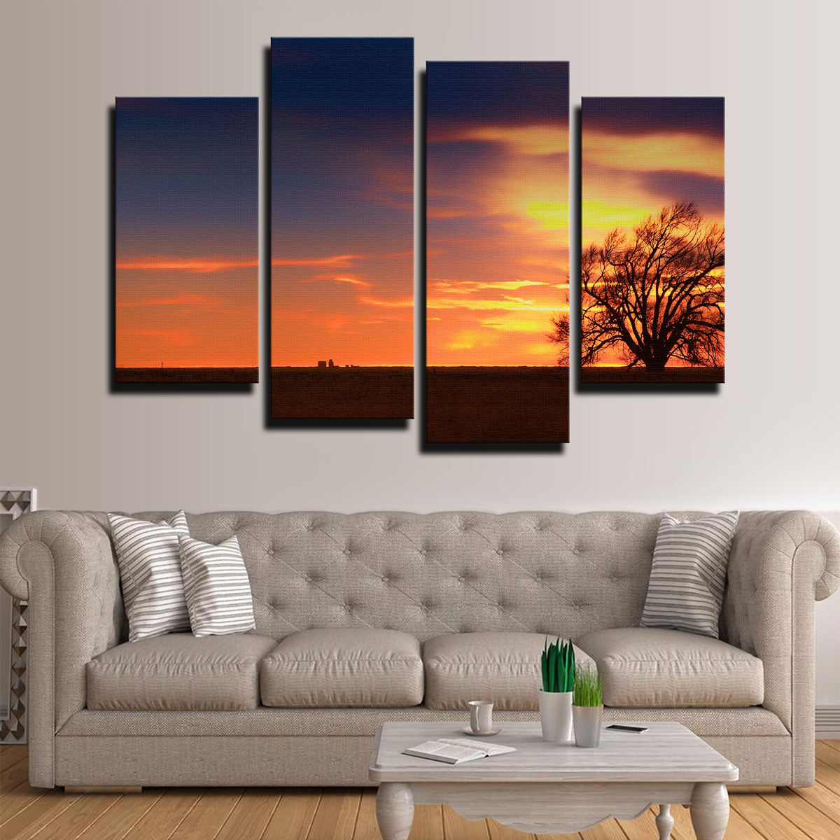 Stunning West Texas Sunset Wall Art for Your Home Decor