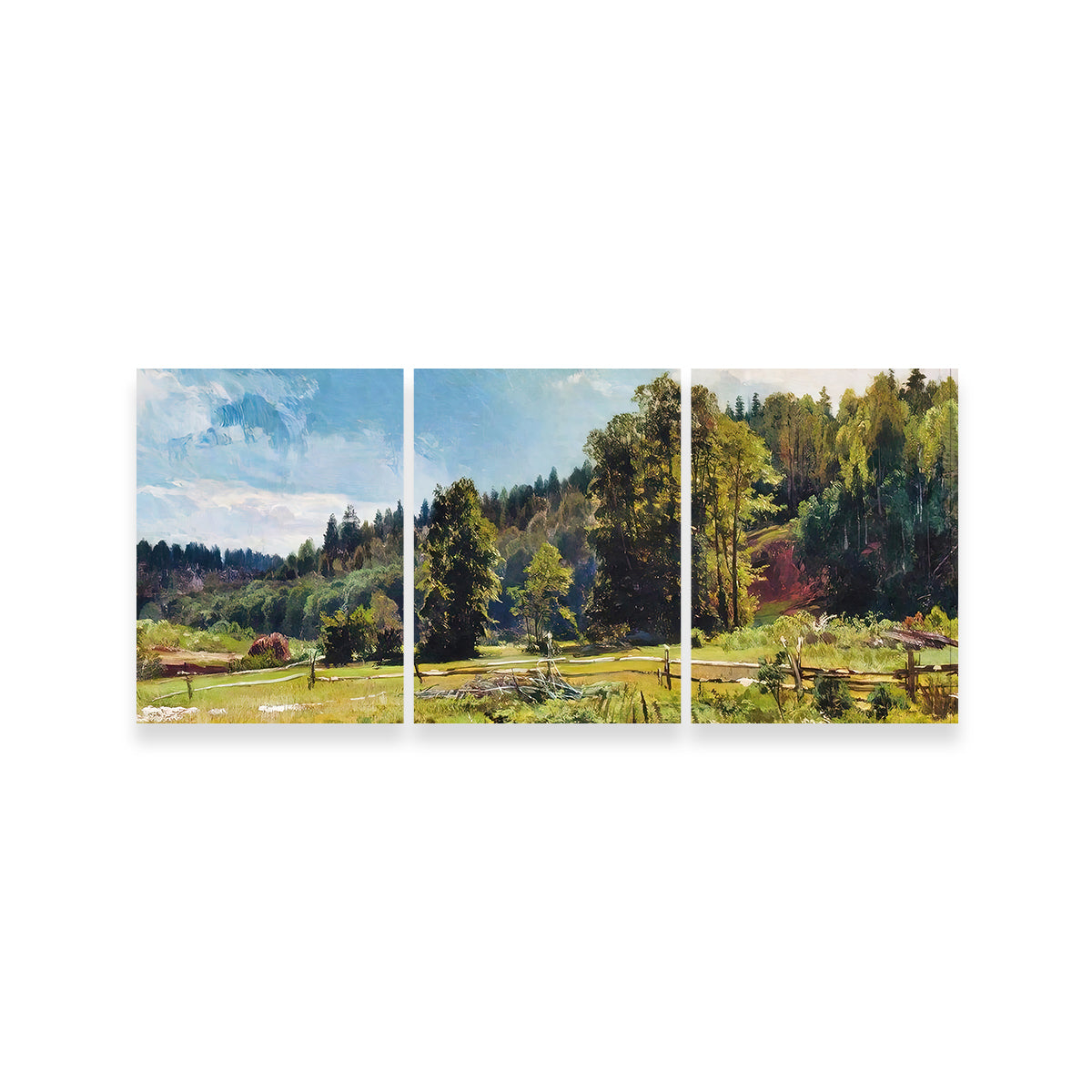 Stunning Meadow at the Forest Edge Wall Art by Denise Dundon