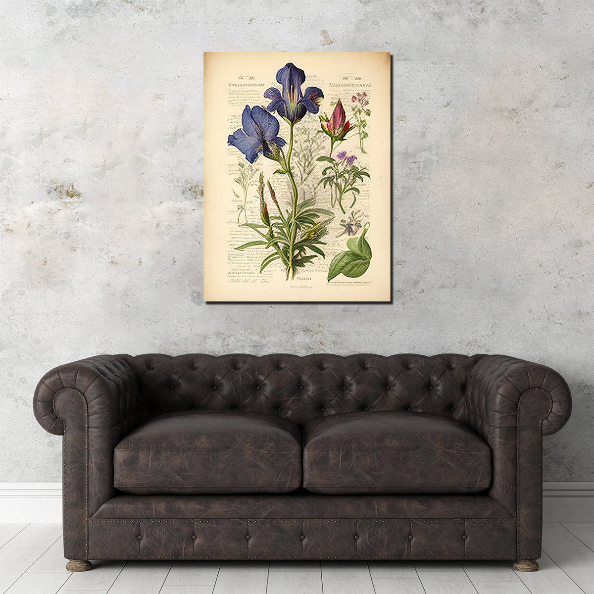 Exquisite Vintage Botanical Print Series 7 Wall Art for Home Decor