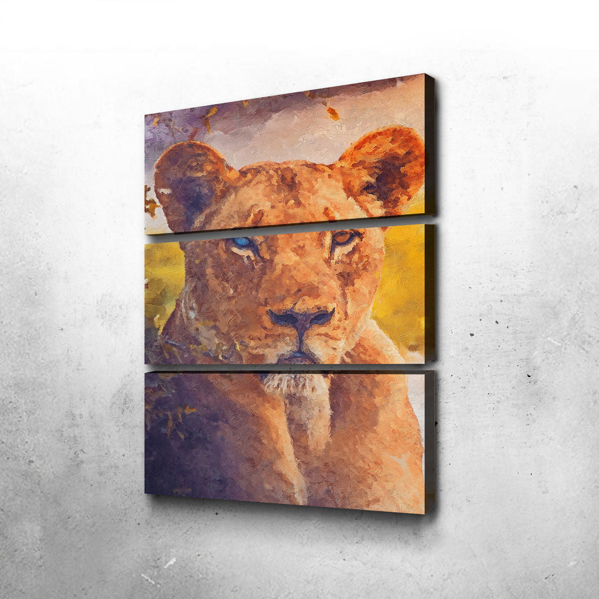Stunning Tiger 2 Painting Wall Art by Gab Fernando