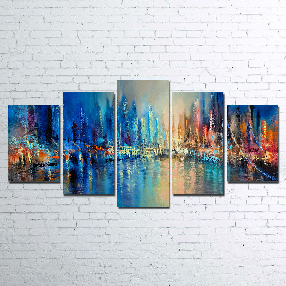 Exquisite The Town Wall Art by Annette Schmucker