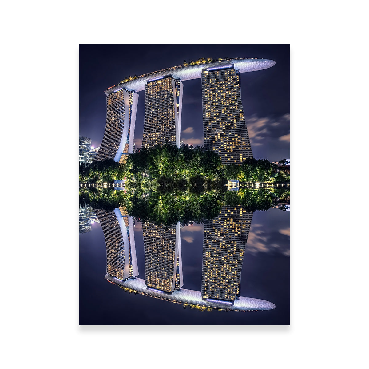 Exquisite Marina Bay Sands Wall Art by Manjik Pictures