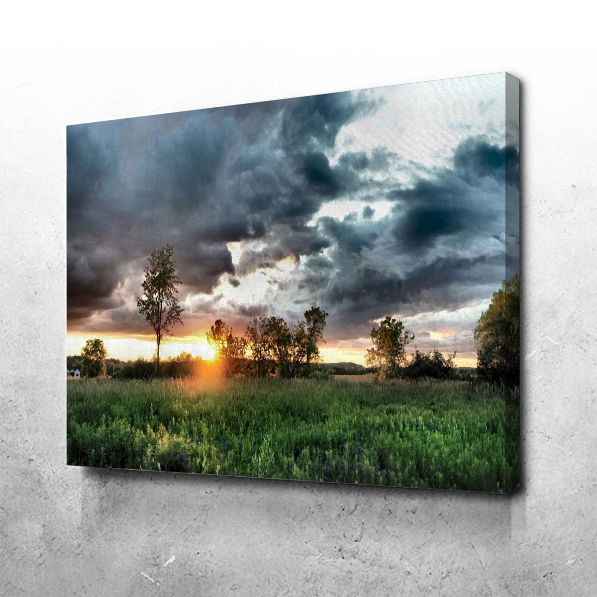Exquisite Field & Sunset Wall Art for Stunning Home Decor