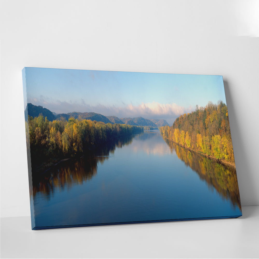 Exquisite Wisconsin River Wall Art - Handmade with Sustainable Pine