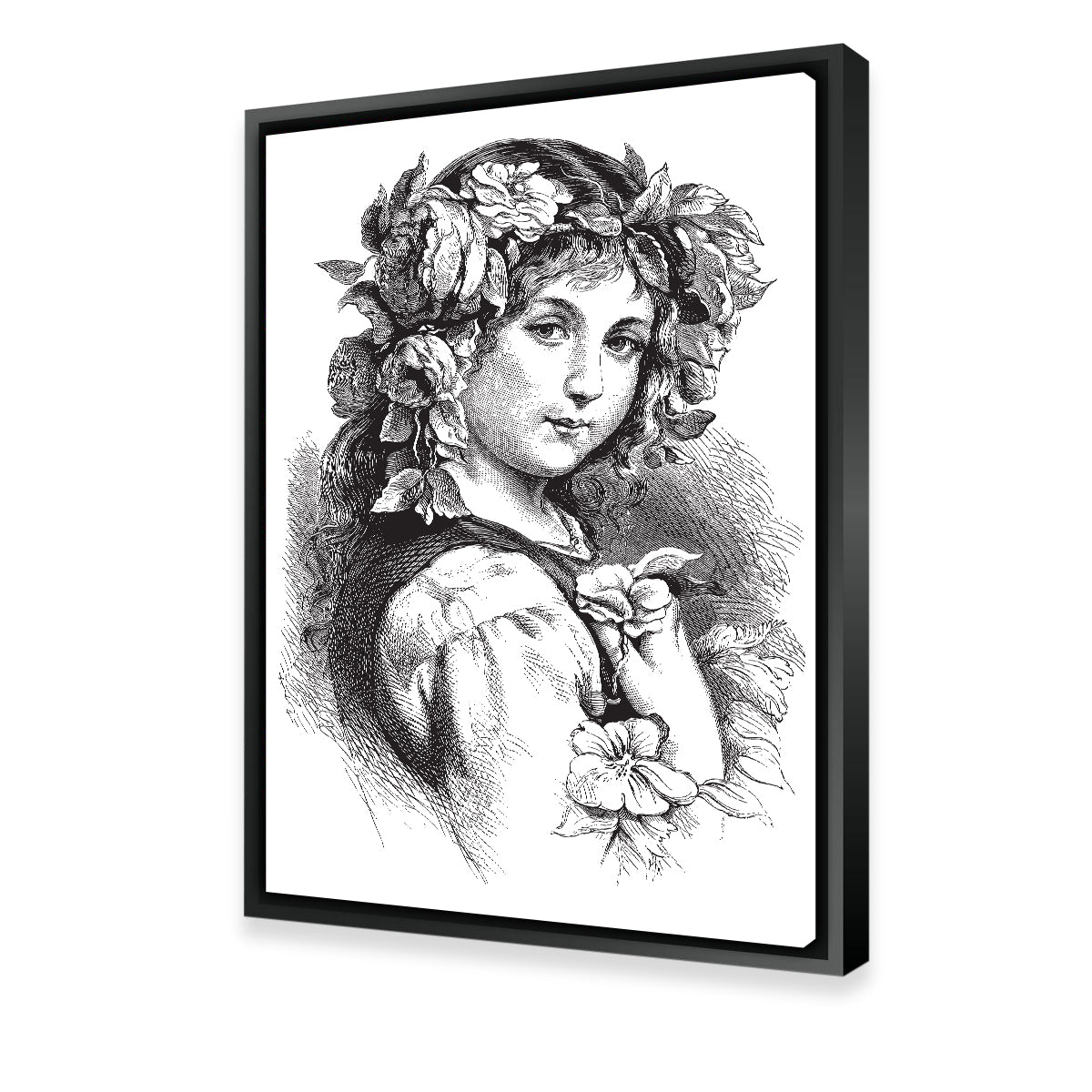Charming Vintage Girl Wall Art for Stunning Decor