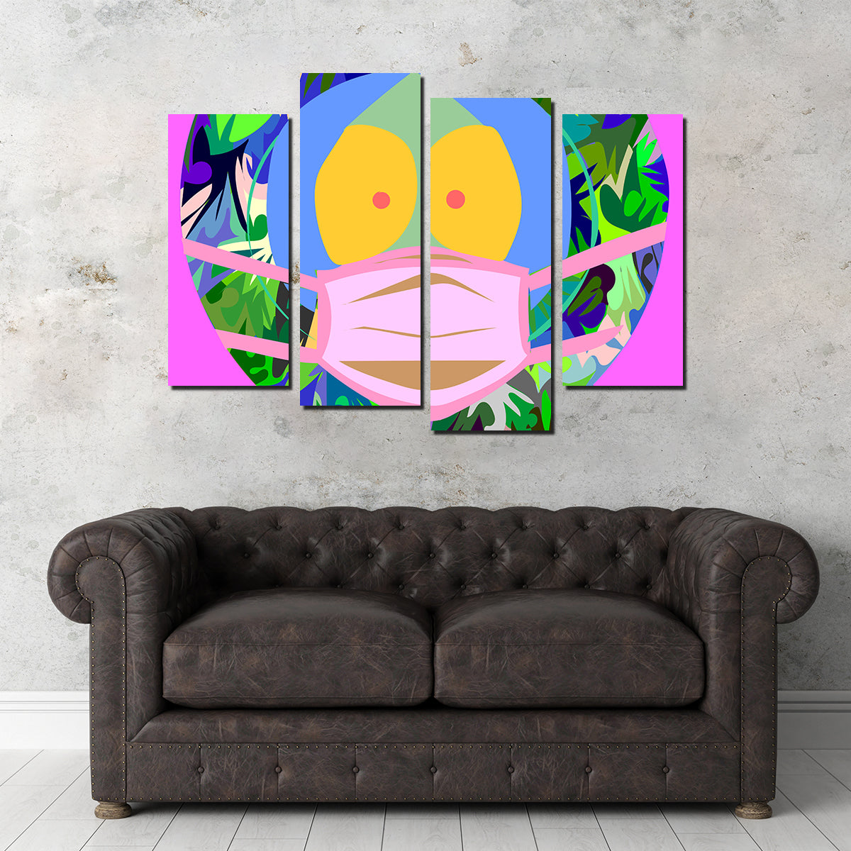 Kenny Wall Art - Premium Handmade Canvas Artwork