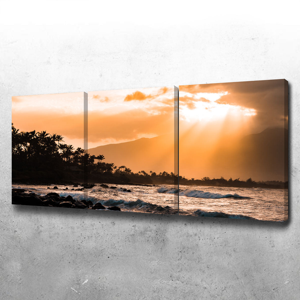 Exquisite Warm Paradise Wall Art by Lucas Moore