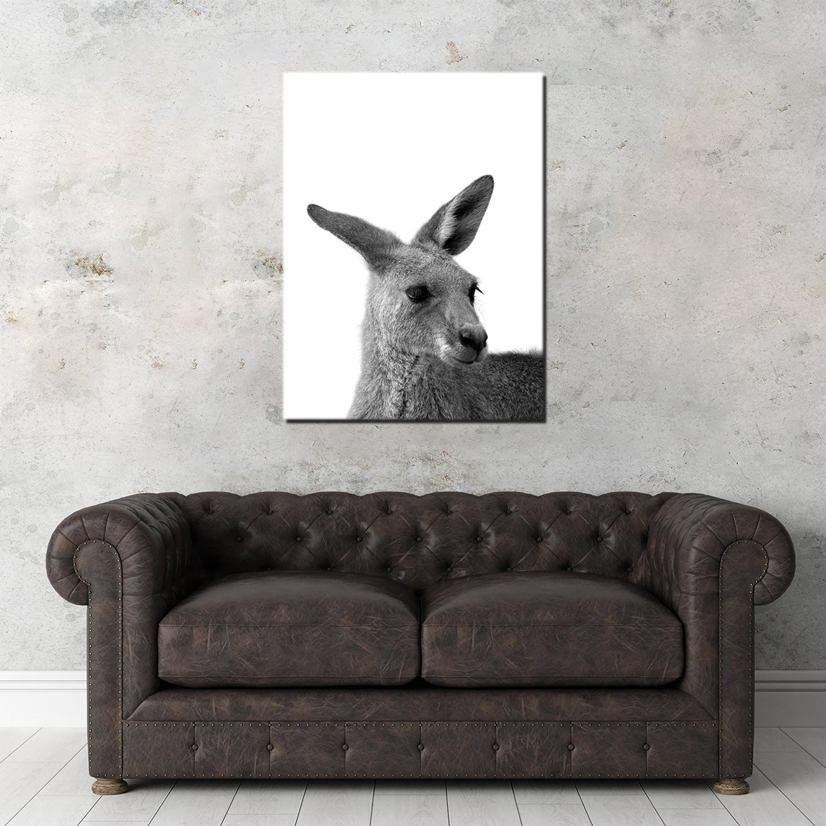 Stunning Kangaroo Wall Art by Lawisi