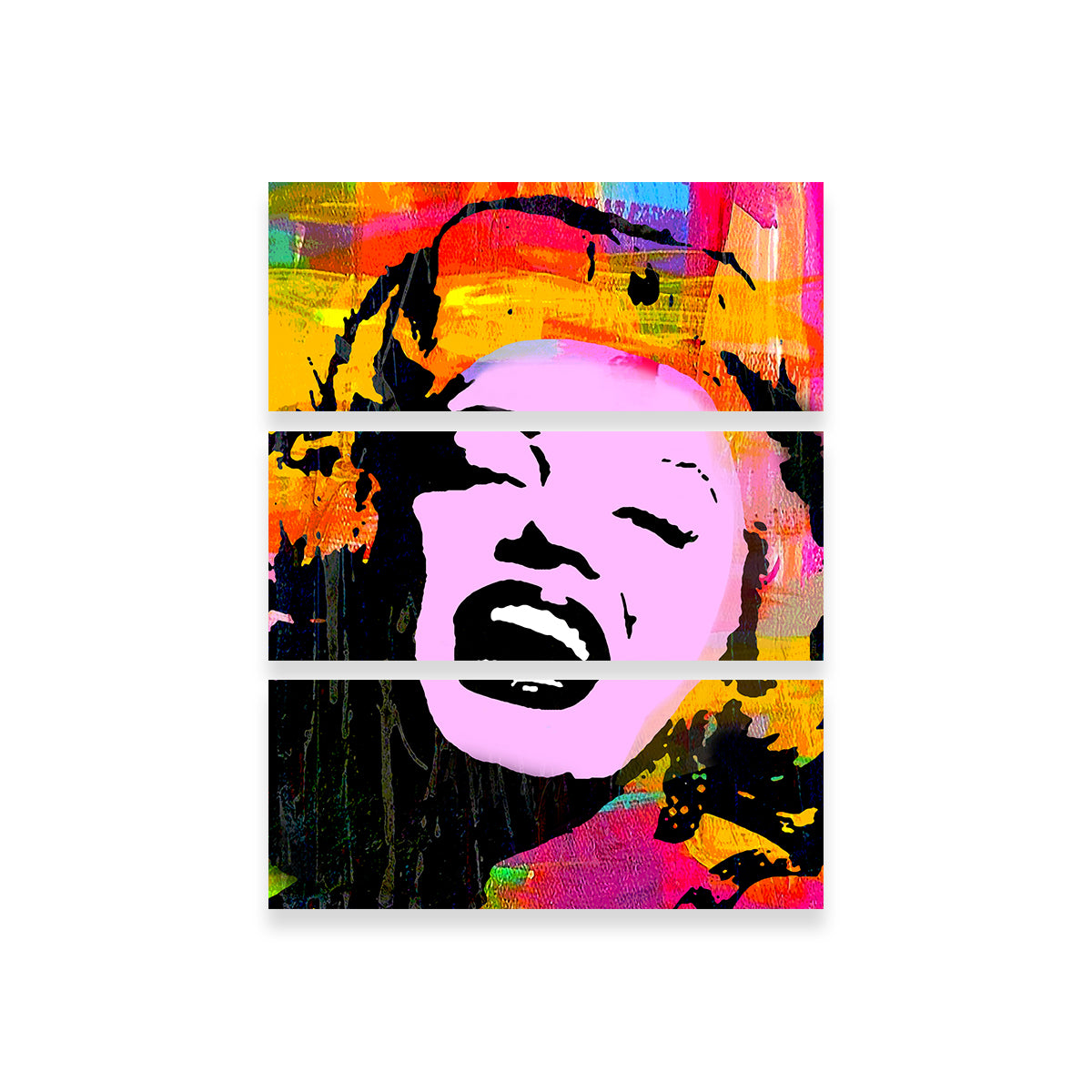 Stunning Marilyn Pink Wall Art by Stephen Chambers